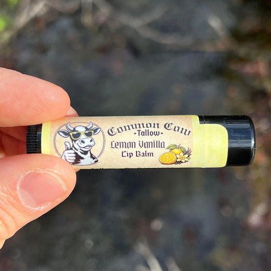 Lemon Vanilla Lip Balm